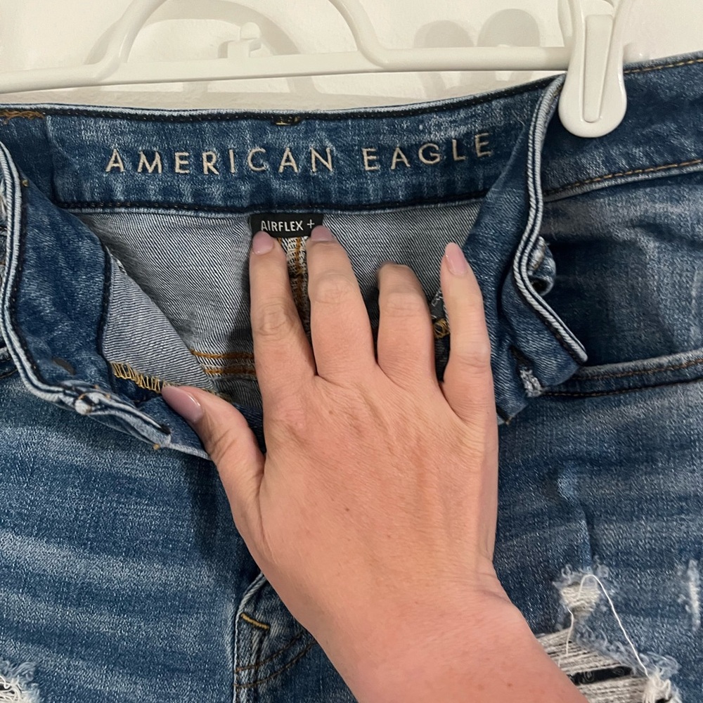 American Eagle Outfitters Distressed Denim Shorts - Picture 2 of 6